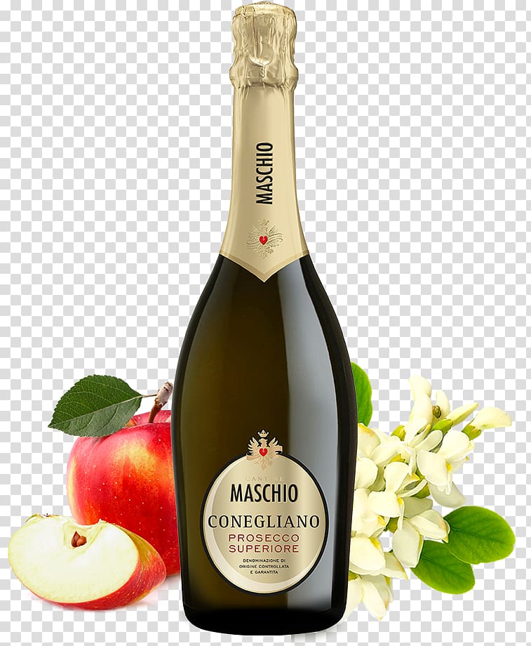 Champagne Conegliano Valdobbiadene Prosecco Wine, champagne transparent background PNG clipart