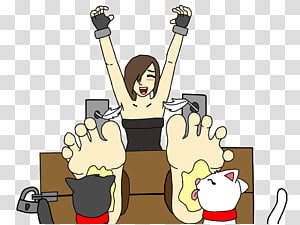 Thumb Human behavior Character , line transparent background PNG clipart thumbnail