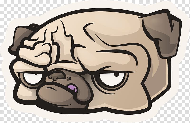 Tutorial Illustrator Pug Adobe Connect, pug transparent background PNG clipart