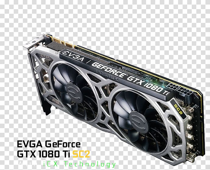 Graphics Cards & Video Adapters EVGA Corporation Computer System Cooling Parts Overclocking GeForce, Computer transparent background PNG clipart