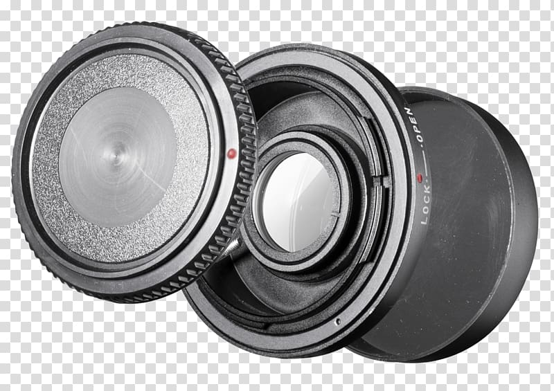Camera lens Canon EF lens mount Canon FD lens mount Adapter, camera lens transparent background PNG clipart