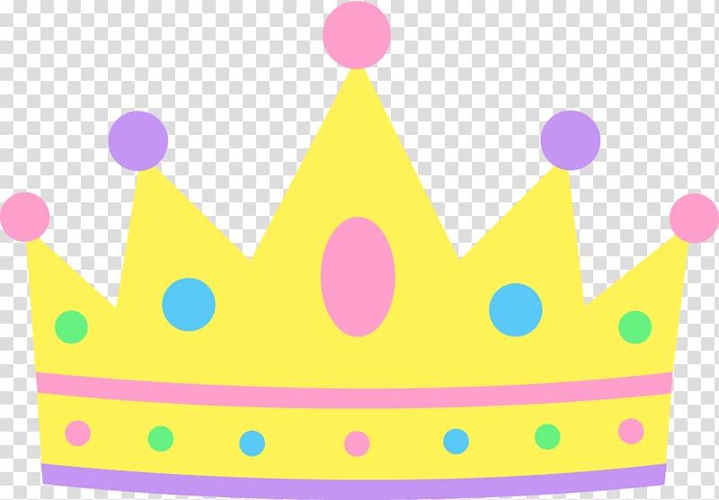 yellow princess tiara clip art