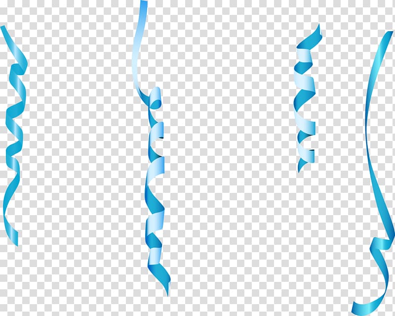 Blue , Fresh blue ribbon transparent background PNG clipart