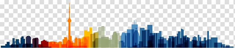 Skyline City, city transparent background PNG clipart