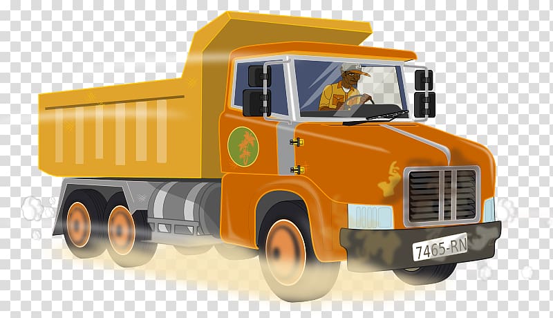 Commercial vehicle Mack Trucks Dump truck Car, construction trucks transparent background PNG clipart