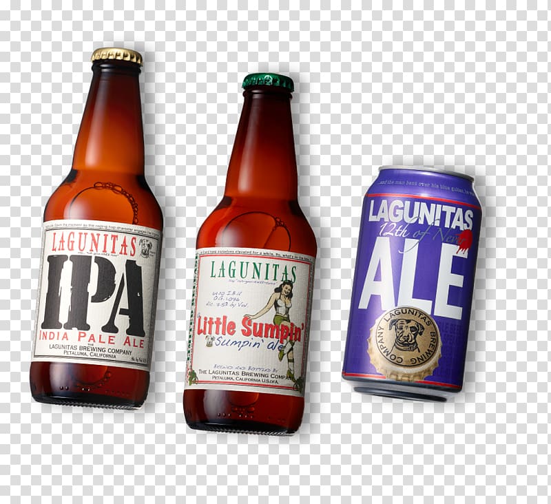 India pale ale Lagunitas Brewing Company Beer Lagunitas Pils, beer transparent background PNG clipart