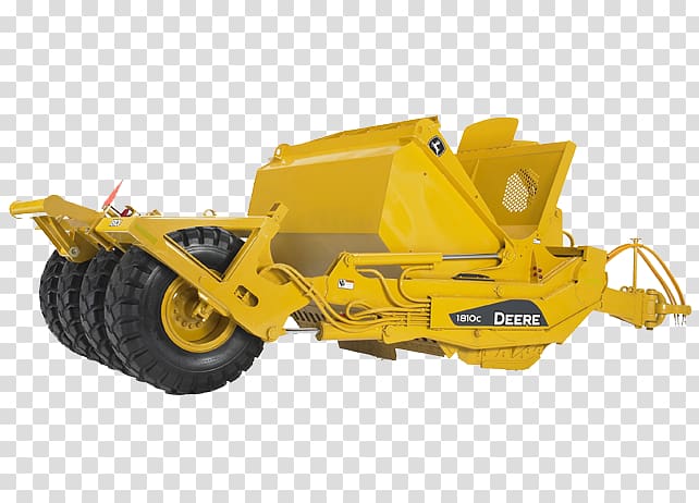Bulldozer John Deere Caterpillar Inc. Loader Wheel tractor-scraper, carrying tools transparent background PNG clipart