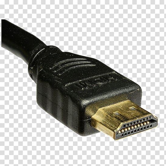 HDMI Electrical connector Electrical cable IEEE 1394 Digital Visual Interface, CONNECTOR transparent background PNG clipart