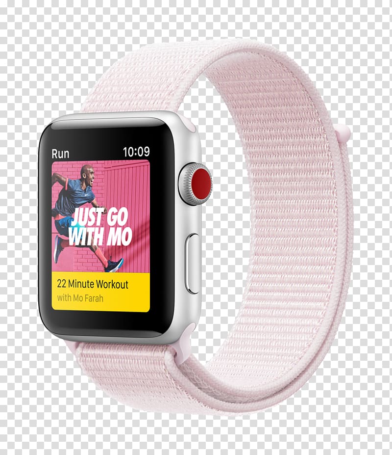 Apple Watch Watch strap Nike+, apple watch series 3 transparent background PNG clipart