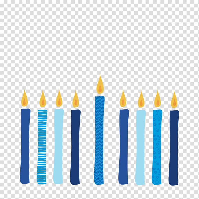 Flameless candles Product design Wax, First Day Of Chanukah transparent background PNG clipart