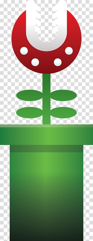 Super Mario Land Piranha Plant, piranha art transparent background PNG clipart