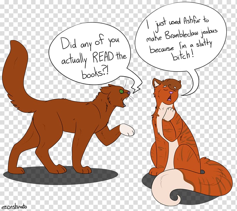 Cat Warriors Squirrelflight Brambleclaw Drawing, Cat transparent background PNG clipart