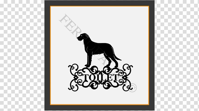 Dog breed Cesky Terrier , Irish Wolfhound transparent background PNG clipart