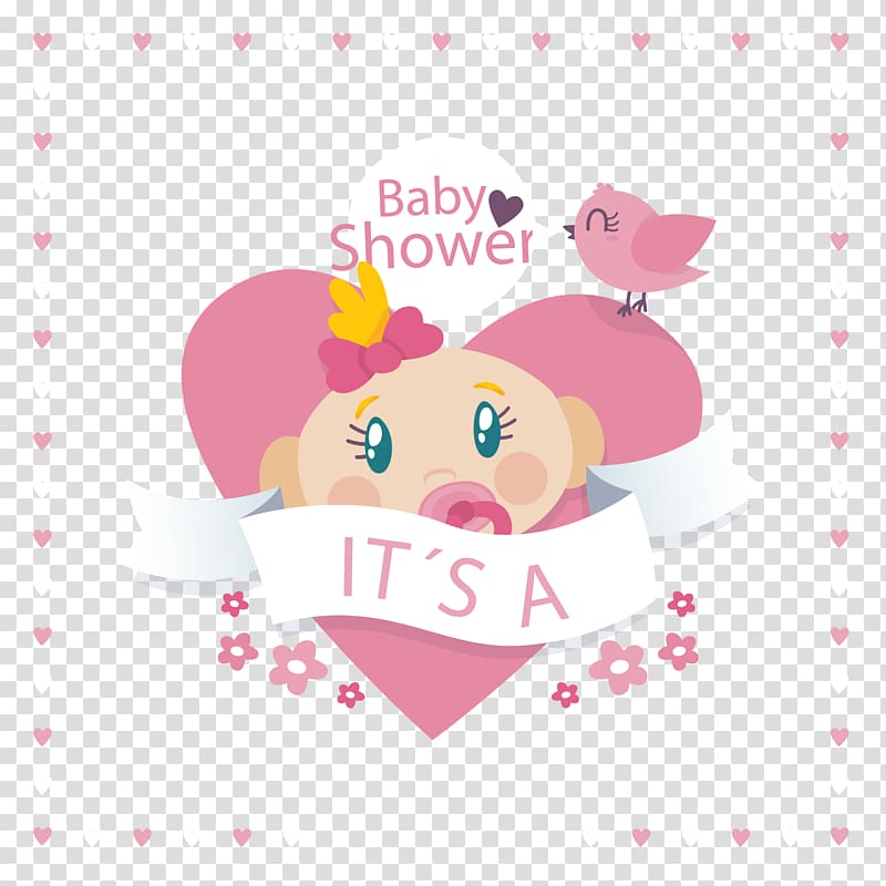 baby shower illustration, Baby shower Infant Illustration, Welcome baby infant party invitation card transparent background PNG clipart