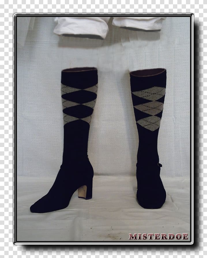 Riding boot Artist Sock, Argyle transparent background PNG clipart