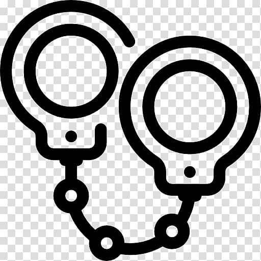 Computer Icons Handcuffs Police, handcuffs transparent background PNG clipart