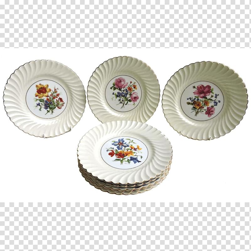 Plate Tableware Mintons Bone china Porcelain, hand painted transparent background PNG clipart
