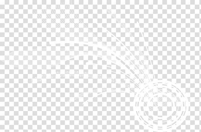 round white , Black and white Line Angle Point, Digital Technology Abstract lines ring transparent background PNG clipart