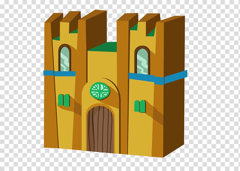 Graphic design, Hand-painted ancient castle transparent background PNG clipart