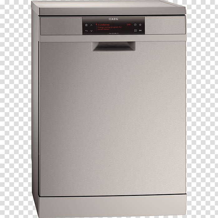 AEG F88709M0P 15 place 8 program stainless steel dishwasher A++ AEG F88709M0P 15 place 8 program stainless steel dishwasher A++ Home appliance Electrolux, others transparent background PNG clipart