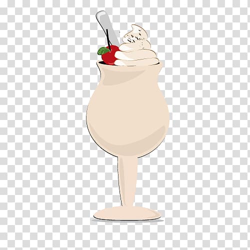 Ice cream cone Chicken Wine glass, Drinks cherry cream transparent background PNG clipart