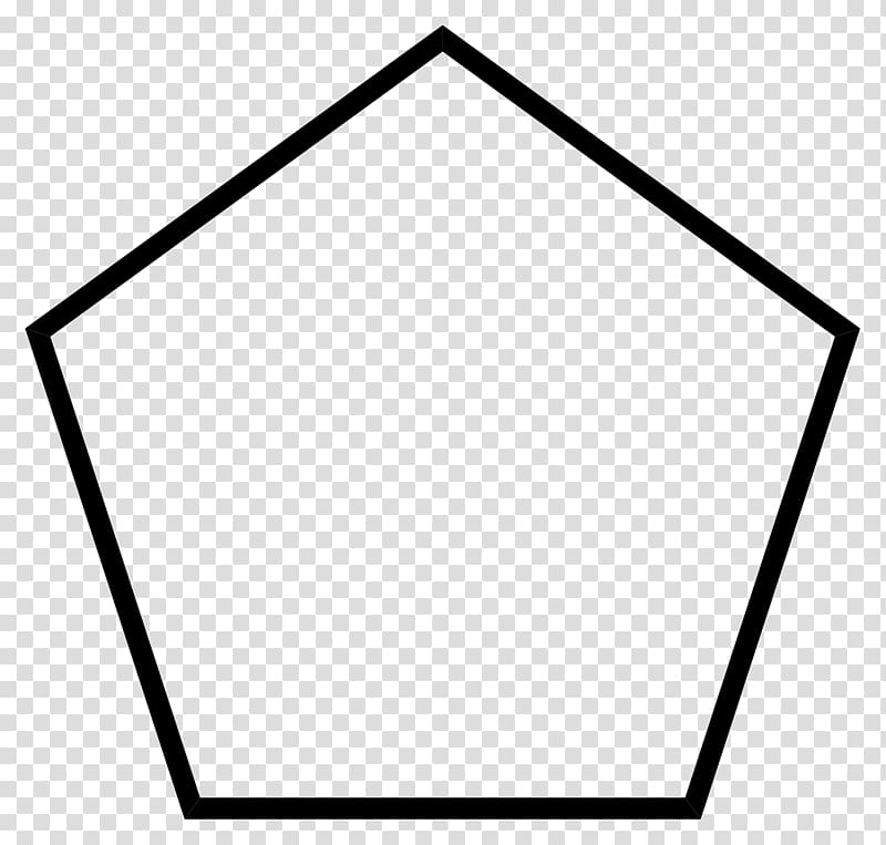 Regular polygon Pentagon Shape Regular polytope, file transparent background PNG clipart