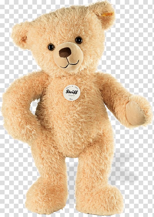 Teddy bear Margarete Steiff GmbH Stuffed Animals & Cuddly Toys, bear transparent background PNG clipart