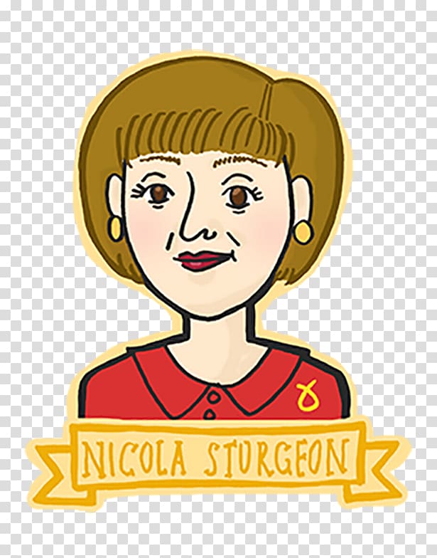 Nicola Sturgeon Glasgow Sticker Emoji, sturgeon transparent background PNG clipart