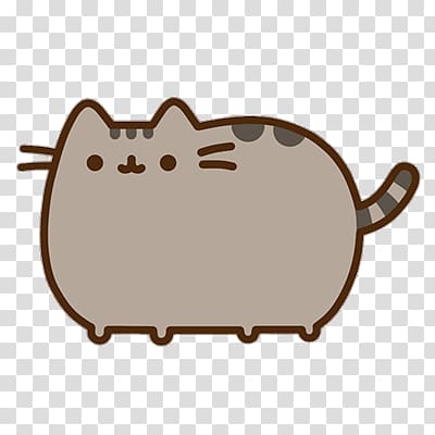 Pusheen the cat , Pusheen Cat transparent background PNG clipart