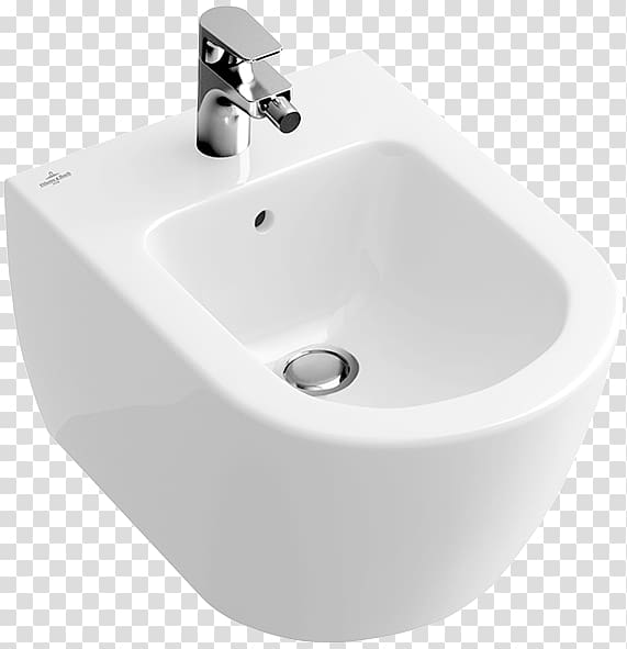 Bidet Villeroy & Boch Bathroom Sink Flush toilet, sink transparent background PNG clipart