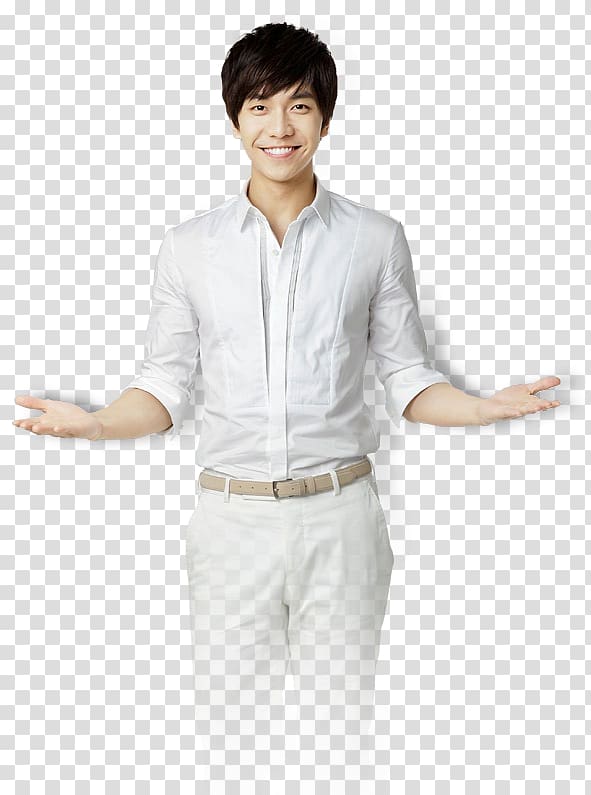 Dress shirt Outerwear Sleeve Abdomen, Lee Seung Gi transparent background PNG clipart