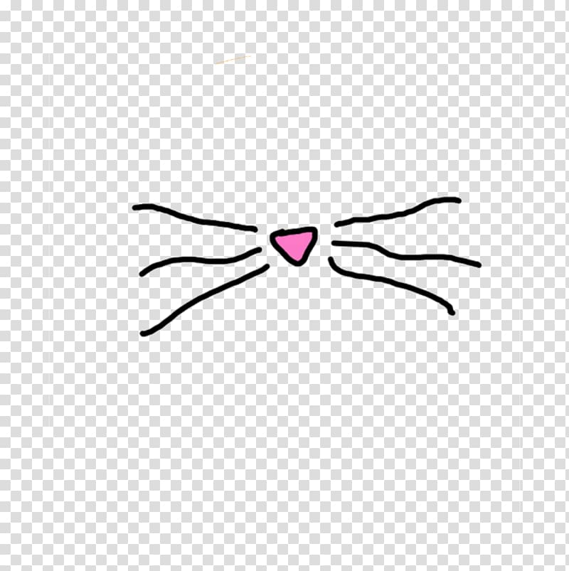 Cat Whiskers We Heart It Mammal, whisk transparent background PNG clipart