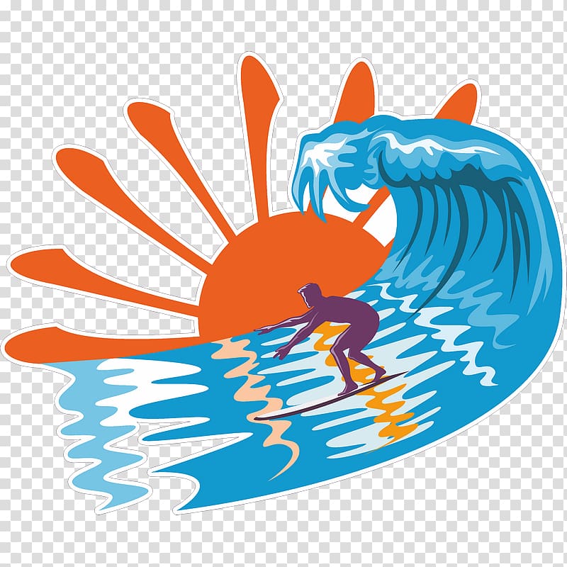 Big wave surfing Surfboard , surfing transparent background PNG clipart