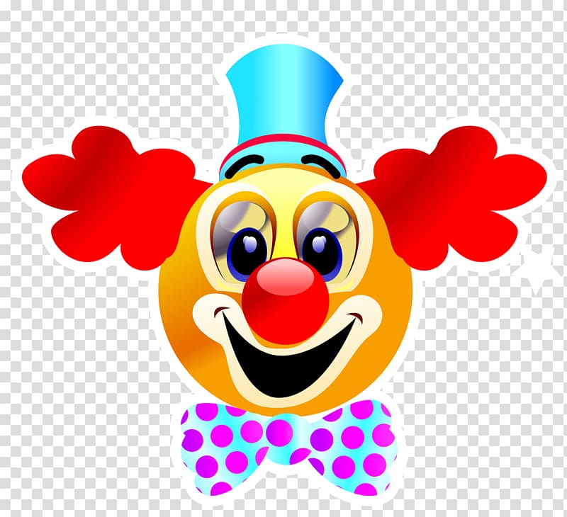 Clown Circus , 1 2 written transparent background PNG clipart