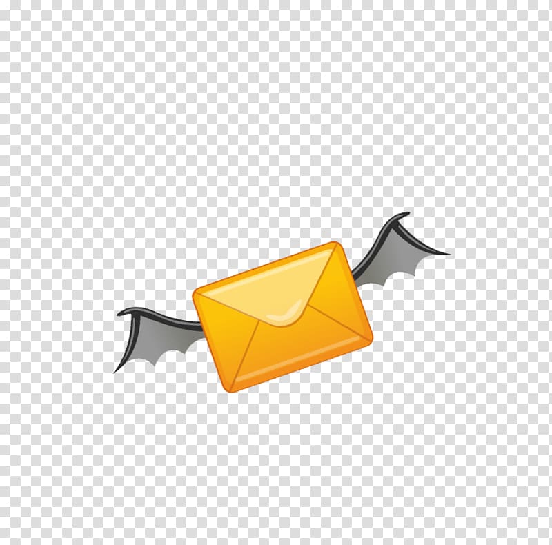 Email Halloween World Wide Web Icon, Bat wings envelopes transparent background PNG clipart