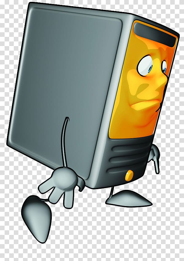 Computer mouse Computer case , Creative cartoon computer chassis transparent background PNG clipart