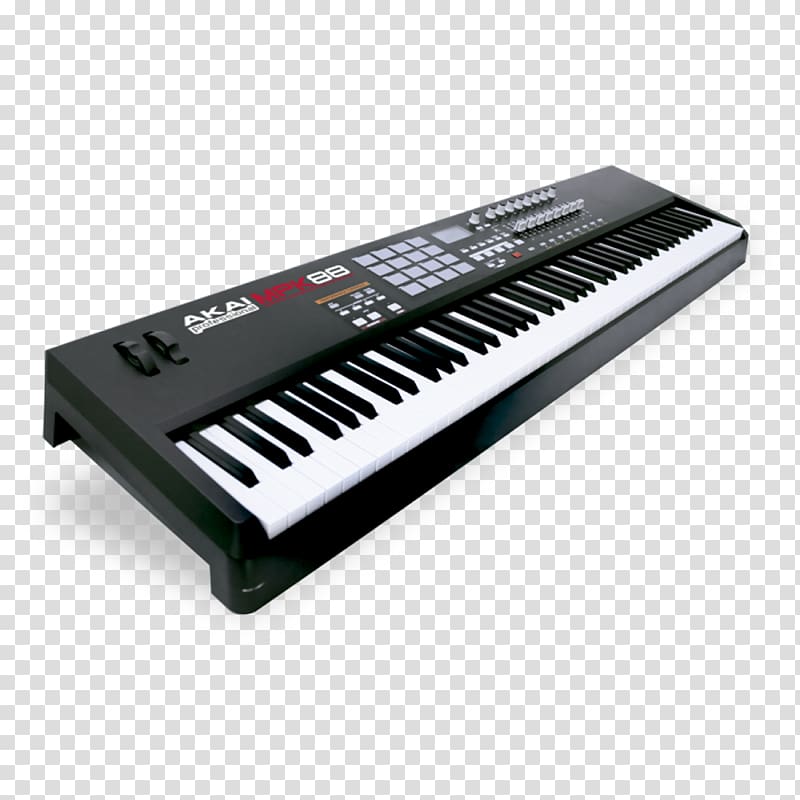 MIDI Controllers MIDI keyboard Akai MPK 88 Musical keyboard Akai MPK88, arturia keylab 49 transparent background PNG clipart