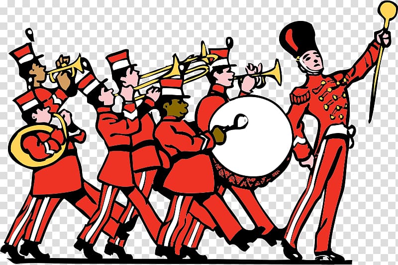 Marching band Musical ensemble , Band text transparent background PNG clipart