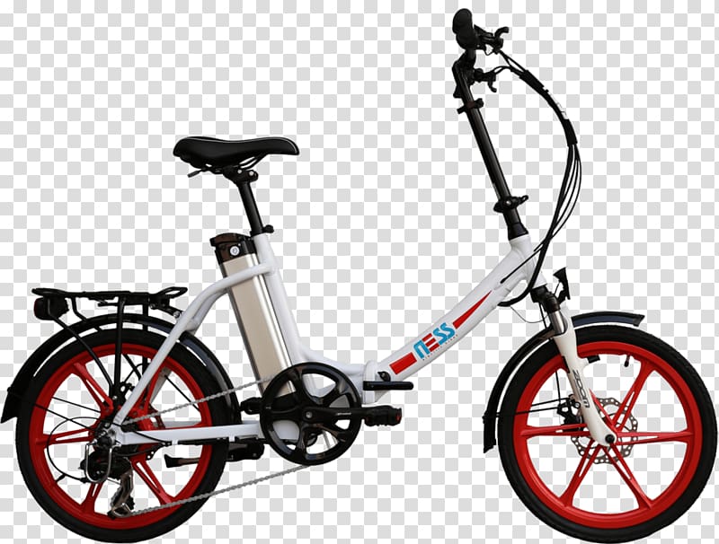 Ness Electric Bikes, ebike Electric bicycle Folding bicycle Step-through frame, Bicycle transparent background PNG clipart