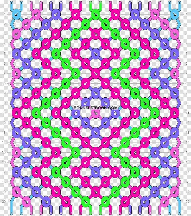 Friendship bracelet Embroidery thread Pattern, friendship bracelet pattern transparent background PNG clipart