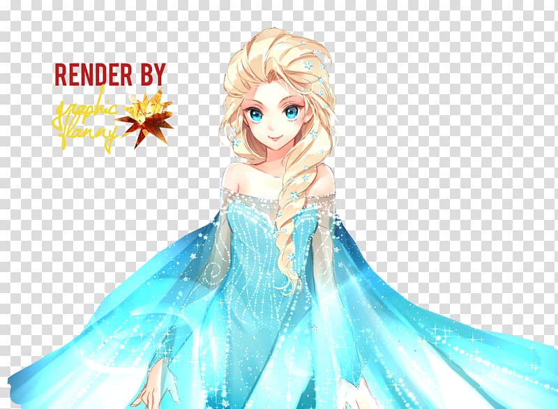 Elsa Kristoff Anna Anime Disney Princess, elsa transparent background PNG clipart