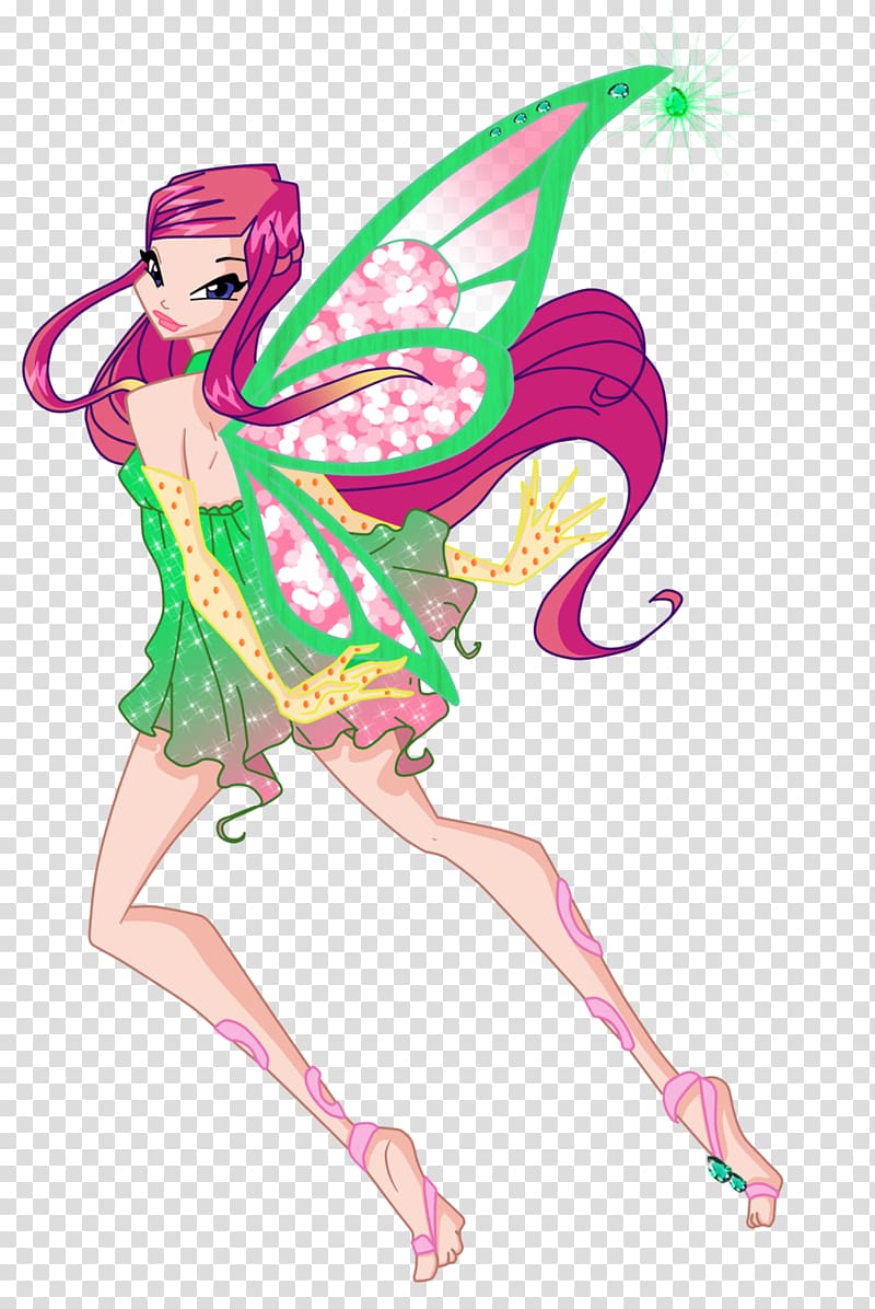 Roxy Bloom Musa Aisha Stella, winx transparent background PNG clipart