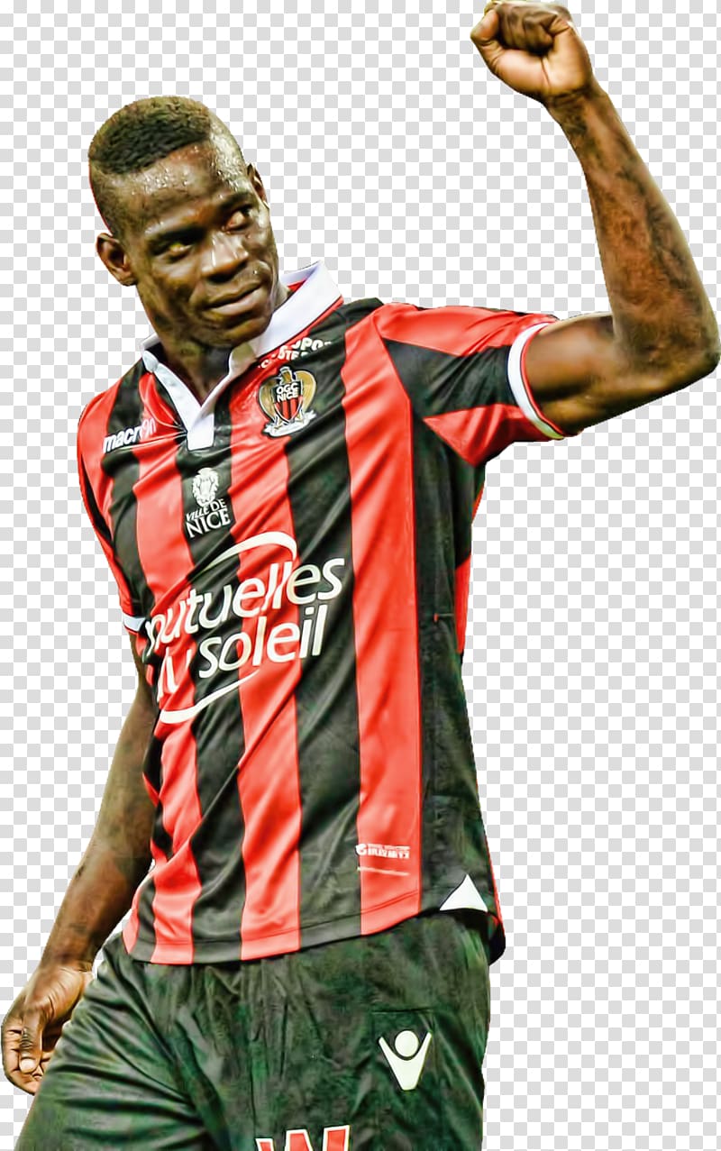 Mario Balotelli Football player OGC Nice Liverpool F.C., nice transparent background PNG clipart