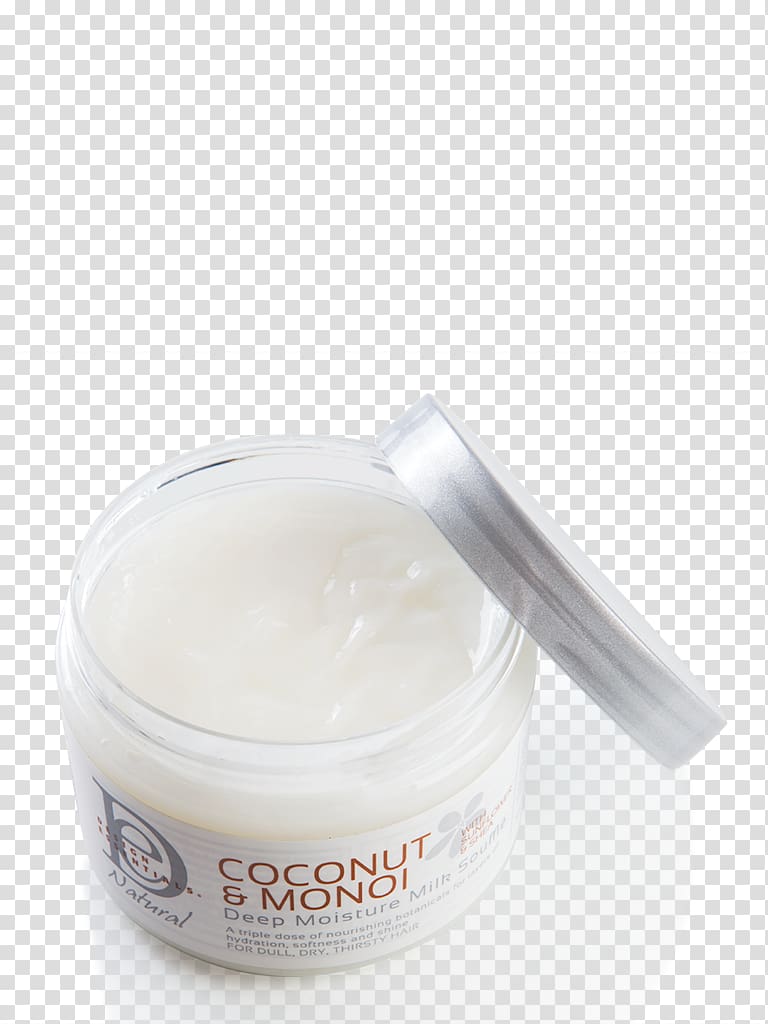 Soufflé Cream Milk Design Essentials Coconut & Monoi Curl Defining Gelee Monoi oil, Shea Butter And Milk transparent background PNG clipart