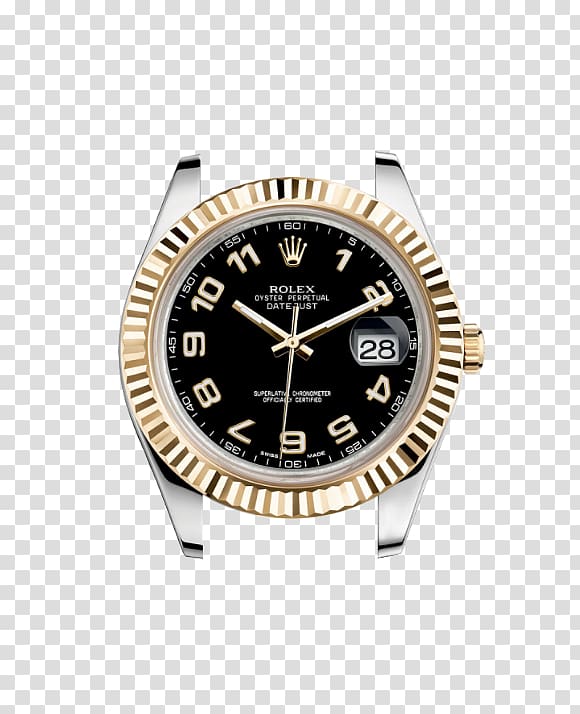 Rolex Datejust Watch Rolex Oyster Colored gold, rolex transparent background PNG clipart