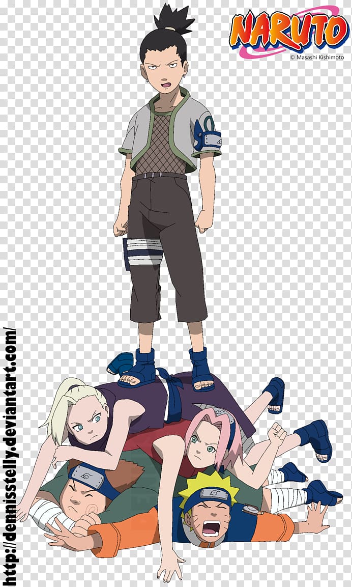 Shikamaru Nara Sakura Haruno Rock Lee Choji Akimichi Ino Yamanaka, naruto memes transparent background PNG clipart