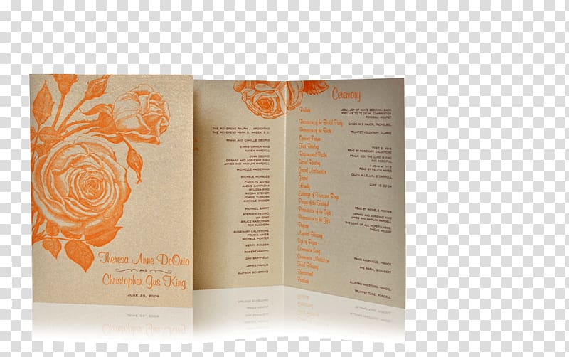 Brochure, luxury wedding transparent background PNG clipart