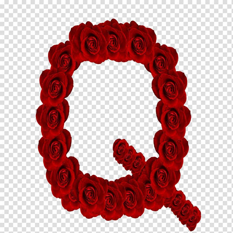Garden roses Letter case Alphabet Lettering, rosas vermelhas transparent background PNG clipart