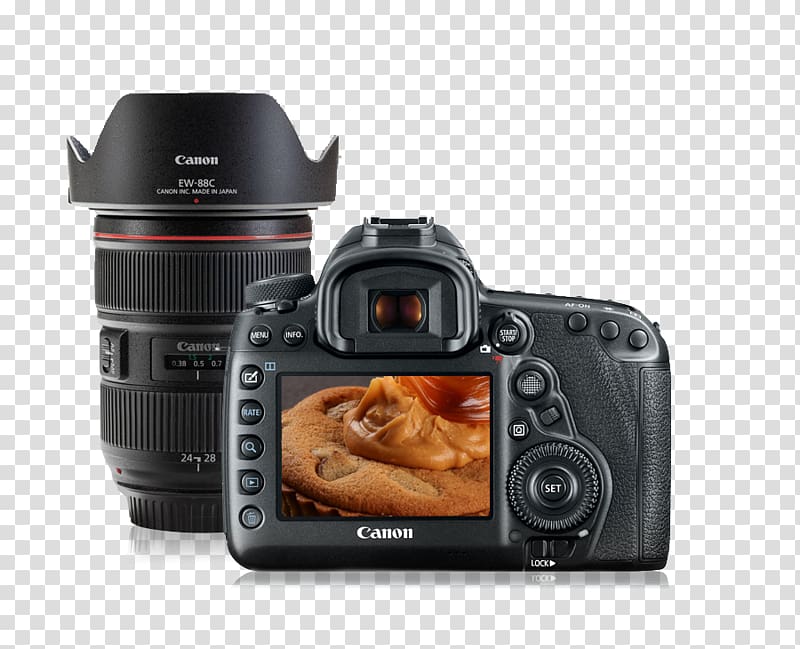Canon EOS 5D Mark IV Canon EOS 5D Mark III Canon EF lens mount, camera lens transparent background PNG clipart
