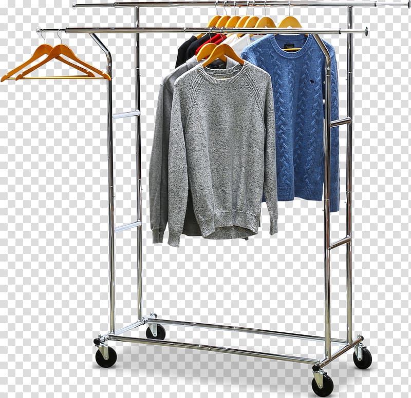 Clothing Clothes horse Clothes hanger Retail Shelf, others transparent background PNG clipart